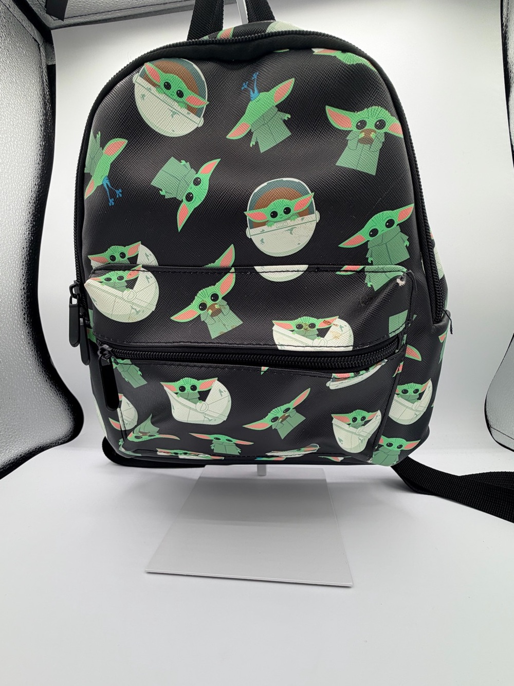 Star Wars, the Mandalorian, Goku, baby Yoda mini backpack retired